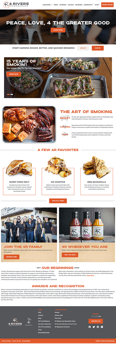 Restaurant Website elementor web design website website design wordpress