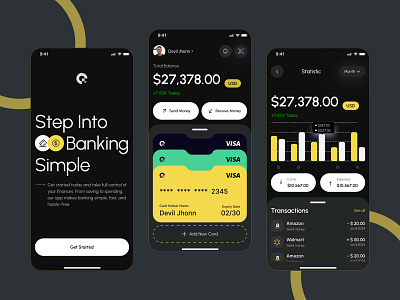 Mobile banking app app design bank app blockchain app crypto payments crypto wallet exchange crypto figma designer finance financial interactions mobile mobile app mobile banking app design oripio product design sujon trading app ui design wallet app wallet app design