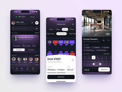 SpaceWix - Mobile for SaaS app app design app ui design application design design graphic design home screen app interface ios app design mobile design product service ui uiux ux