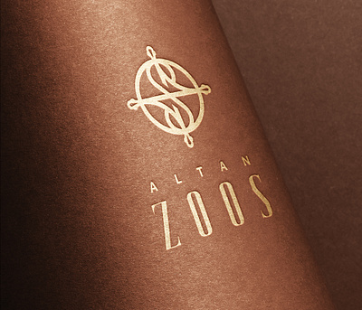 ALTAN ZOOS branding financial graphic design logo mongolian design