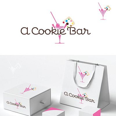 A Cookie Bar branding graphic design logo