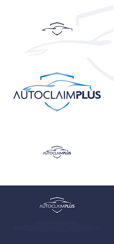 AUTOCLAIM PLUS graphic design logo logo design minimalist