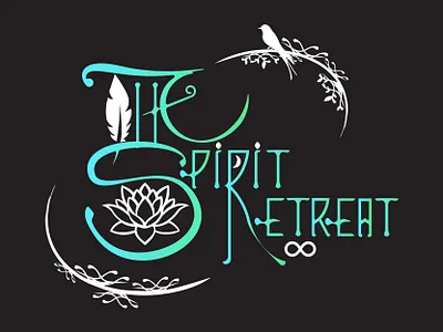 The Spirit Retreat logo logo design typography