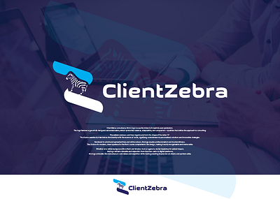 ClientZebra branding desing logo logo design vector