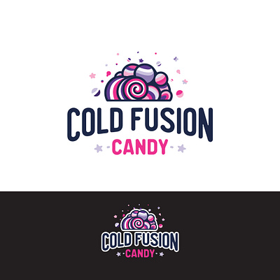 Cold Fusion Candy branding graphic design logo logo design