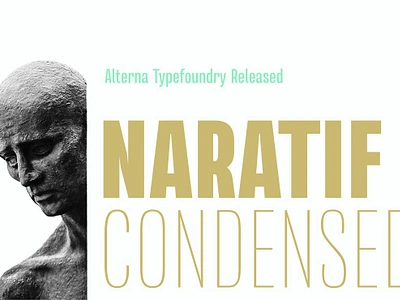 Naratif Condensed 1900s alternates classic display elegant gothic grotesk grotesque headline logo logotype loud naratif condensed poster sans serif vintage