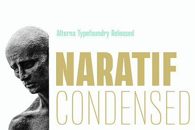 Naratif Condensed 1900s alternates classic display elegant gothic grotesk grotesque headline logo logotype loud naratif condensed poster sans serif vintage