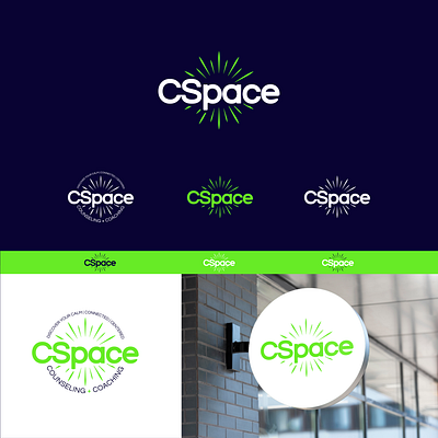 CSpace branding logo logo design