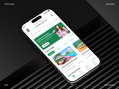 Hotel Booking Mobile App UI Design app design app ui design booking figma hotel hotel booking hotel booking app mobile app mobile app design ui ui design uiux ux