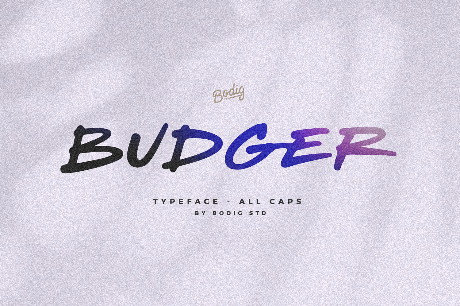 Budger Font allcaps brush budger design font handlettering handwritten lettering sans typeface typography typology