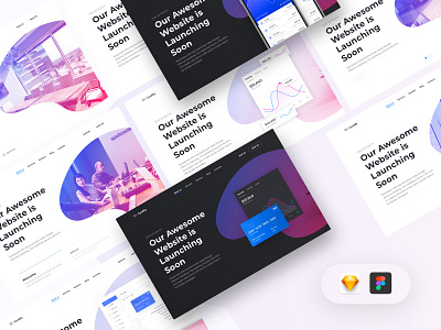 Cardify - UI kit for landing pages updated inspiration landing landing page landing template saas landing page ui ui card ui kit user interface ux web theme website website template