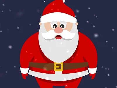 Santa Claus Is Coming To Town! adorable animation bundle celebration charming christmas card christmas eve christmas illustration cute design festive graphic design holiday holiday designs illustration santa claus seasonal set vector vector illustration