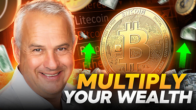 Multiply Your Wealth Crypto Trading Thumbnail attractive thumbnail best thumbnail crypto thumbnail design financial thumbnail graphic design professional thumbnail social media design thubnail thumbnail design youtube youtube thumbnail