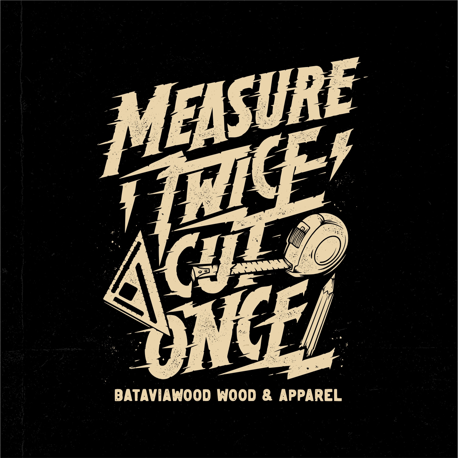 Example of Custom Lettering For Apparel Design