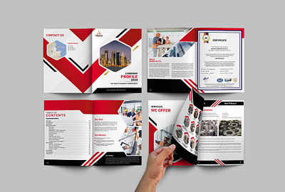 Company Profile Design bifold brochure brochure design business brochure catalog catalog design catalouge company profile companyprofile design construction brochure flyer industrial brochure magazine portfolio portfoliodesign property brochure trifold whitepaper