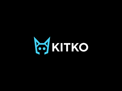 Kitko applogo branding cat logo design game gaming logo logo logo design logodesign logoinspire paw skull stream