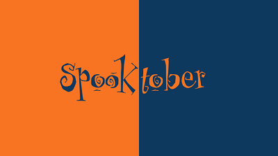 Intro YouTube - Spooktober 2024 after effect animation branding motion design motion graphics