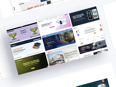 Portfolio site web design webdesign webflow website build