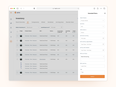 Advance Filters for B2B Platform advance filters b2b complex filters filter filter by filter ui filters saas saas filters search sidebar sidebar filters sort sort by table filters tags ui ux