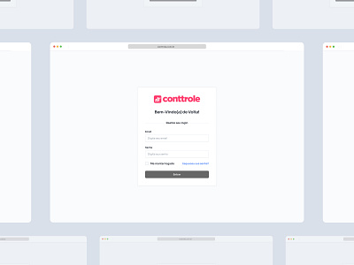 Login & Sign In Page - Accounting Web Platform | Conttrole accounting design login sign in ui ux web