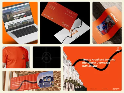 Branding initiaLL Logo presentation, Branding identity branding branding logo business design graphic design logo logofolio real estate real estate logo