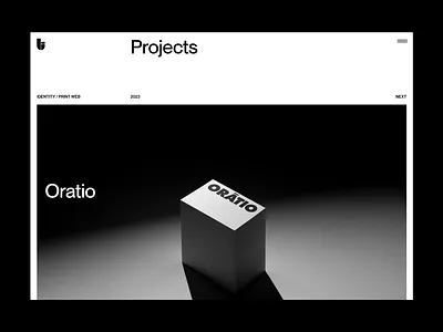 ⬤ Projects Page Design — 201 art direction case study concept concept design eddesignme el salvador interaction project page ui design
