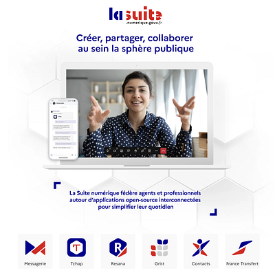 La Suite commence ici… branding graphic design logo ui