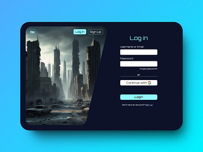 Login page 3d animation app branding design gaming graphic design idea illustration log in login logo motion graphics page reference ui vector website