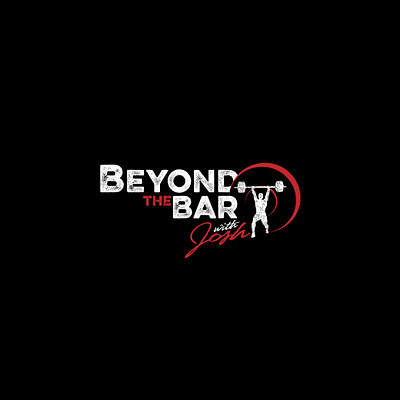 Logo for BEYOND THE BAR____it is in use branding fitness graphic design illustration logo vector