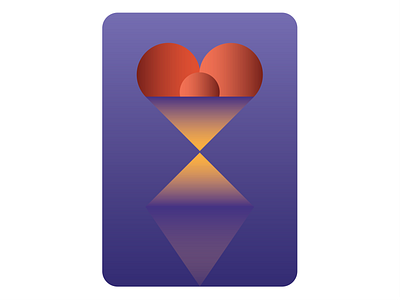 Full Heart branding icon illustration lyons poster ui