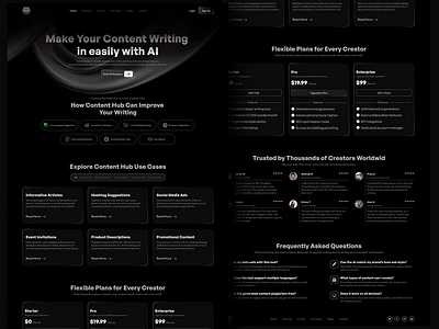 AI Content Writing Landing Page design ai ai article generator website ai content writer ai tools for writing ai writer ai writing ai writing assistant ai writing tool ai writing tool landing page artificial intelligence content writer copy writing copywriting landing page machine learning paragraphai landing page saasproduct web design website writing