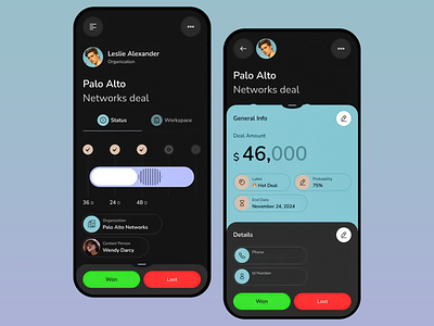 Deal Tracker Mobile App app app design app ui app ux deal tracker deal tracker app design finance interface ui mobile mobile app mobile ui mobile ux networks deal sales app ui ui design ux ux design uxui