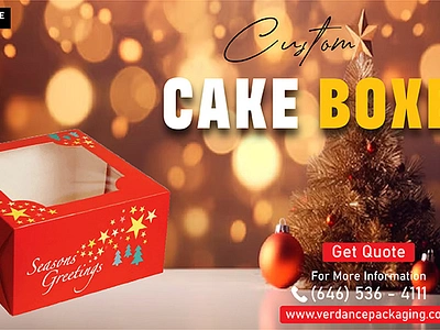 Enhance Your Cakes with Custom Cake Boxes custom cake boxes product packaging