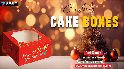 Enhance Your Cakes with Custom Cake Boxes custom cake boxes product packaging