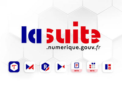 La Suite numérique de l'État branding graphic design logo