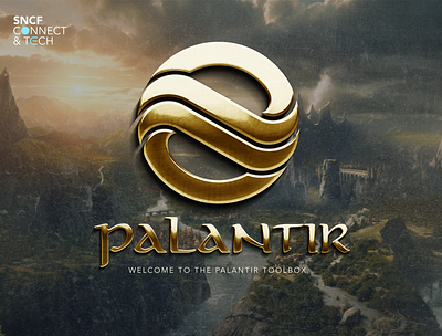 SNCF Connect • Palantir 3 branding graphic design logo