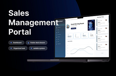 Sales Management Portal dashboard portal sales management