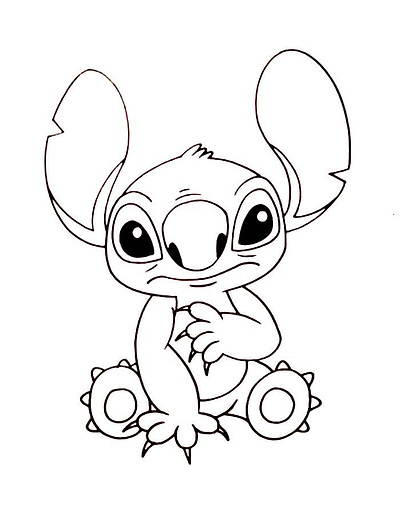 Lilo & Stitch Coloring Pages (Free PDF Printables)