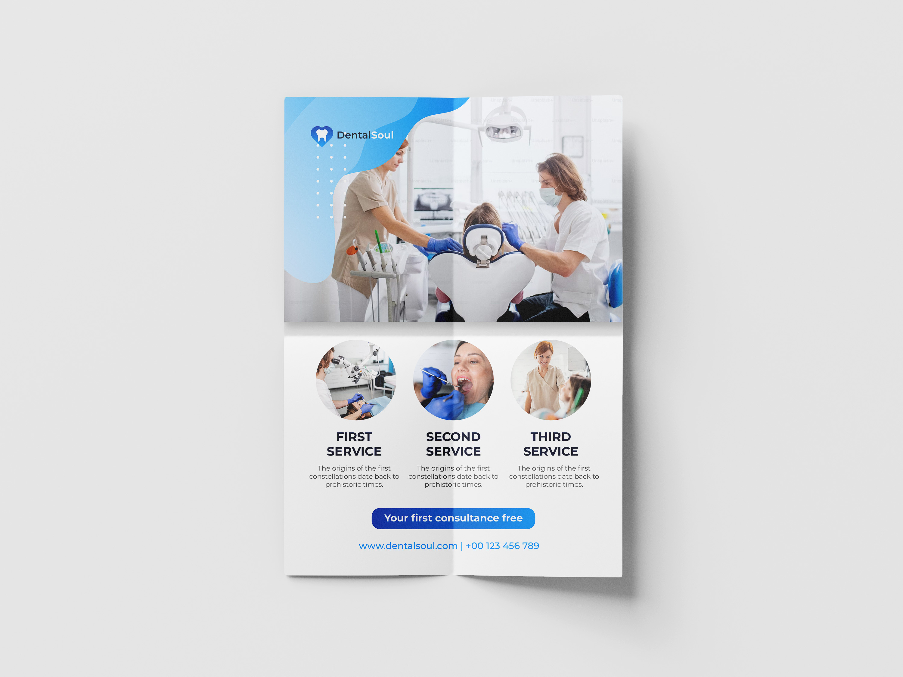 Dental health care flyer design ! brochure brochure design clinic dental dental care dental health dentist dentistry doctor flyer flyer design graphic design healthcare print design tooth care treatment