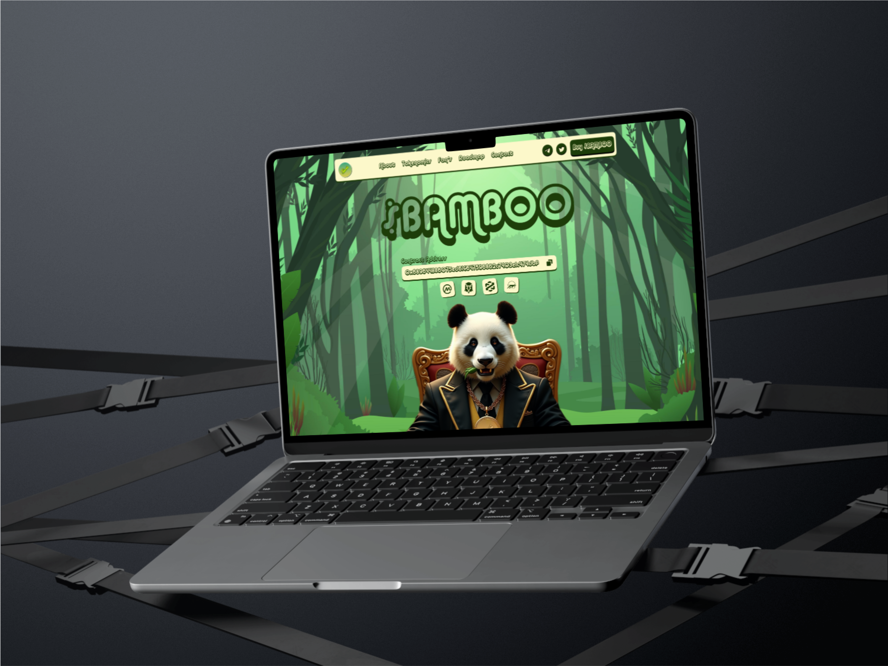 MEME COIN UI meme ui modern ui sleek ui ui user interface website