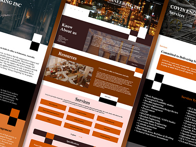 CC ENGG INC design logo ui ux website