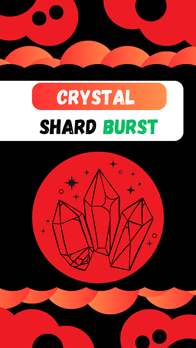 Crystal Shard Burst | HTML CSS css design frontenddev frontenddeveloper html motion graphics webdeveloper webdevelopment