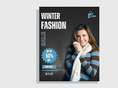 Fashion Poster Design ads branding design fashion poster design graphic design social media post