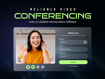 Video Conferencing Design branding design graphic design typography ui ux