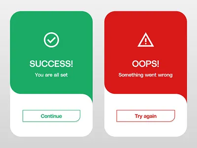 Daily UI 011 (Flash message) daily ui figma flash message ui