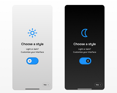 Daily UI 015 (On and off switch) daily ui figma on and off switch ui