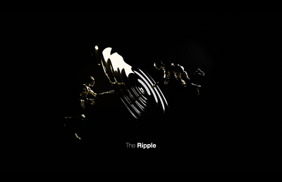 The Ripple 3d animation blender design inspiration lighting