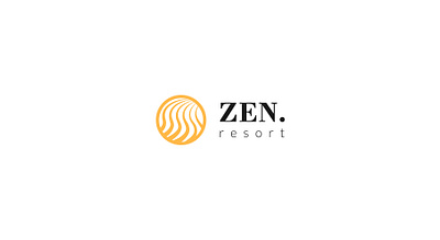 ZEN. resort - Branding/Visual Identity Concept - Version 1 branding concept experimental identity logo visual