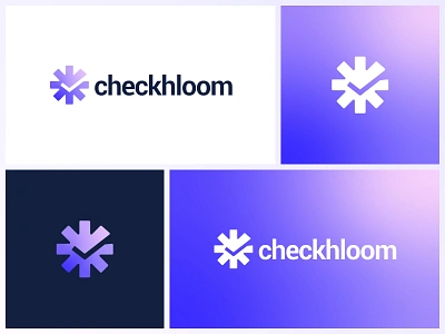 checkhloom logo design/ Tick logo design brand identity branding check logo checkbox design done ecommerce logo designer logos loom logo right logo saas startup tick logo verify logo