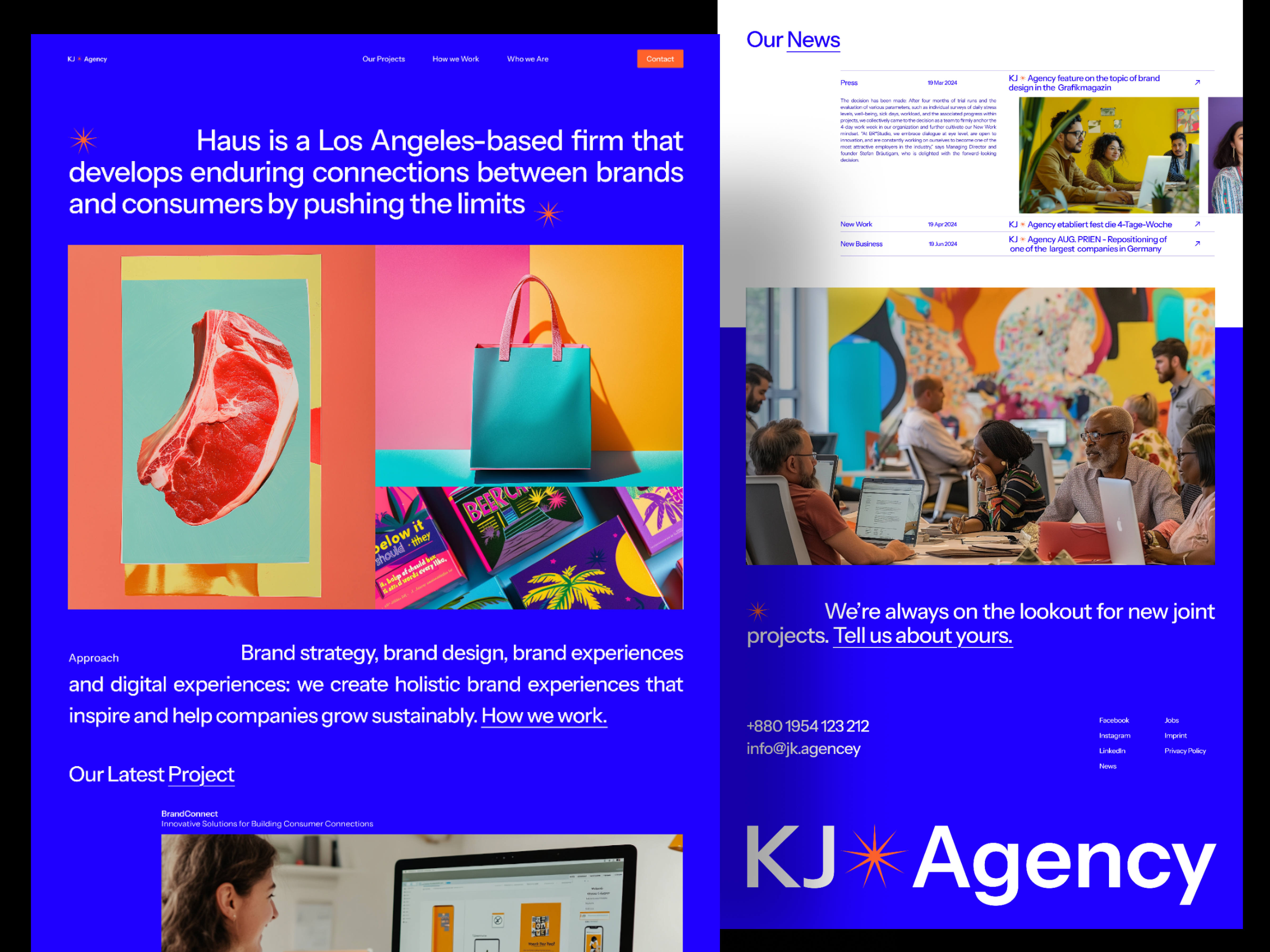 Digital Agency Website Idea 2024 new deisgn animation branding design graphic design illustration minimal monile app ui unique ux vector web website